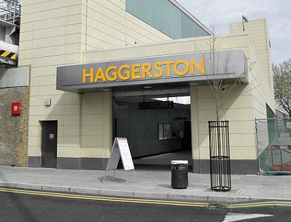 Haggerston Train Station, London